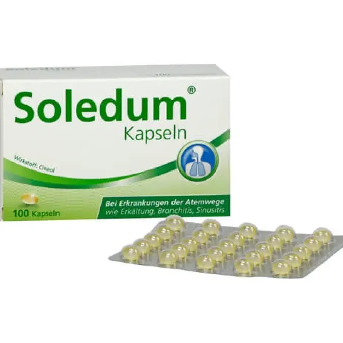 SOLEDUM 100 mg magensaftresistente Kapseln 100 St