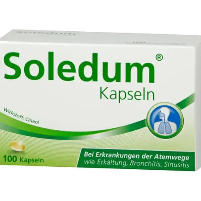 SOLEDUM 100 mg magensaftresistente Kapseln 100 St