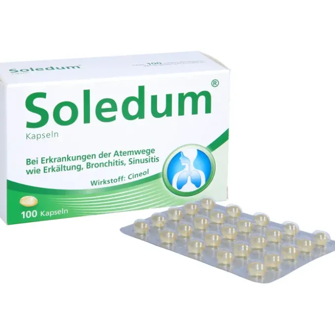 SOLEDUM 100 mg magensaftresistente Kapseln 100 St