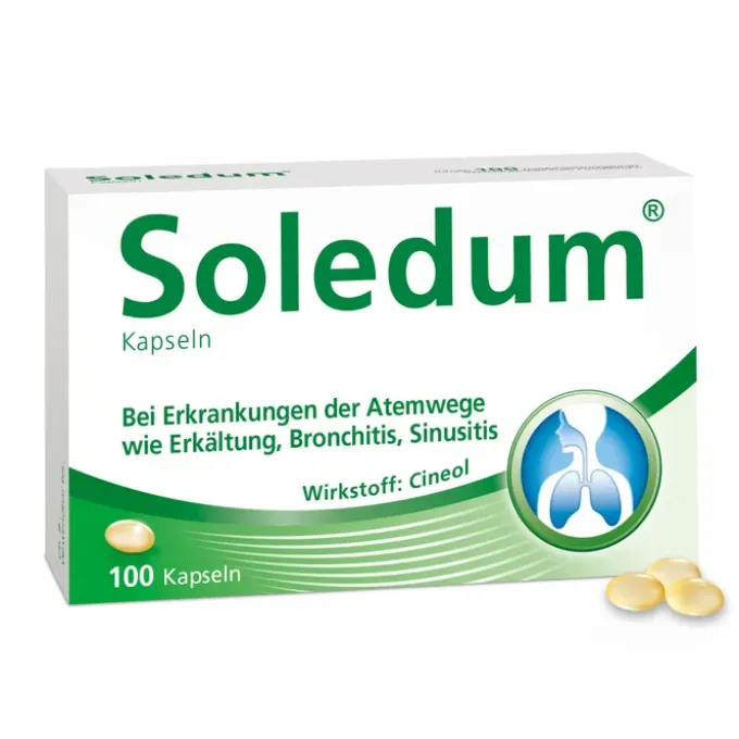 SOLEDUM 100 mg magensaftresistente Kapseln 100 St