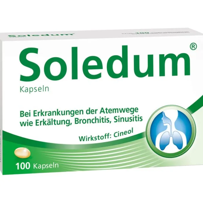 SOLEDUM 100 mg magensaftresistente Kapseln 100 St