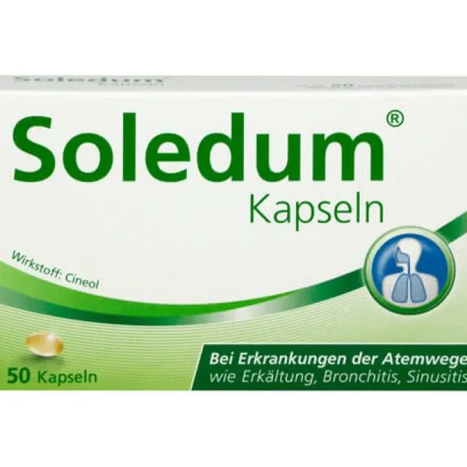 SOLEDUM 100 mg magensaftresistente Kapseln 50 St