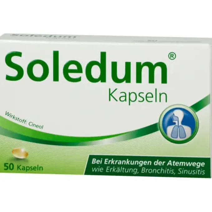 SOLEDUM 100 mg magensaftresistente Kapseln 50 St