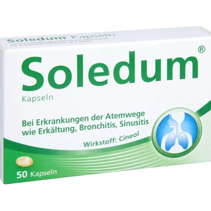 SOLEDUM 100 mg magensaftresistente Kapseln 50 St