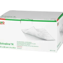 SOLVALINE N Kompressen 10x20 cm steril 50 St