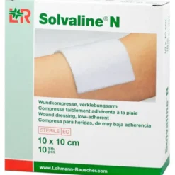 SOLVALINE N Kompressen 10x10 cm steril 10 St