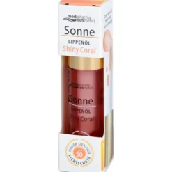 SONNE Lippenöl shiny coral LSF 50 4 ml