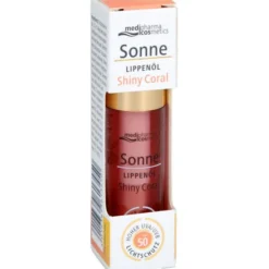 SONNE Lippenöl shiny coral LSF 50 4 ml