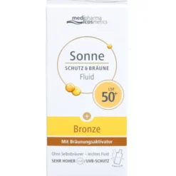 SONNE Schutz & Bräune Fluid bronze LSF 50+ 50 ml