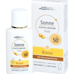 SONNE Schutz & Bräune Fluid bronze LSF 50+ 50 ml