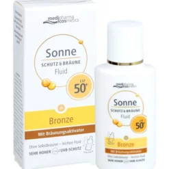 SONNE Schutz & Bräune Fluid bronze LSF 50+ 50 ml