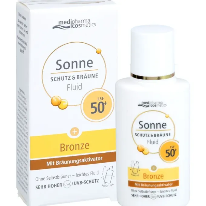SONNE Schutz & Bräune Fluid bronze LSF 50+ 50 ml