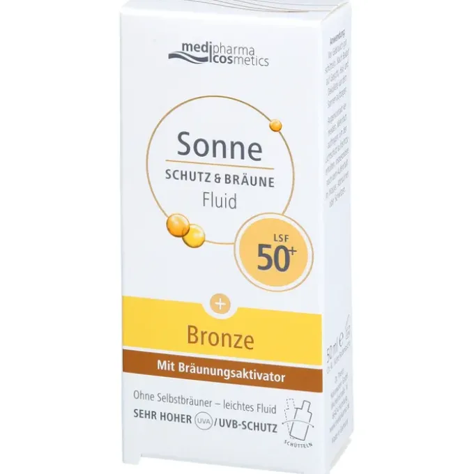 SONNE Schutz & Bräune Fluid bronze LSF 50+ 50 ml