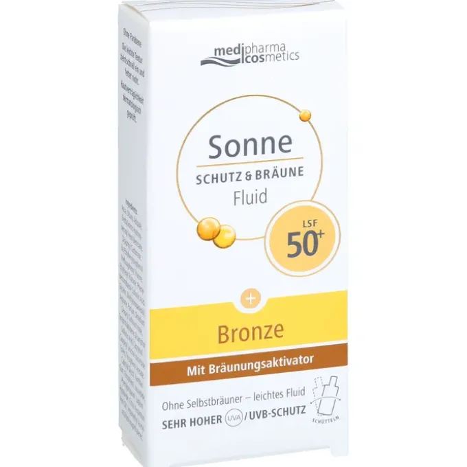 SONNE Schutz & Bräune Fluid bronze LSF 50+ 50 ml