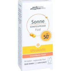 SONNE Schutz & Pflege Fluid ultraleicht LSF 50+ 50 ml