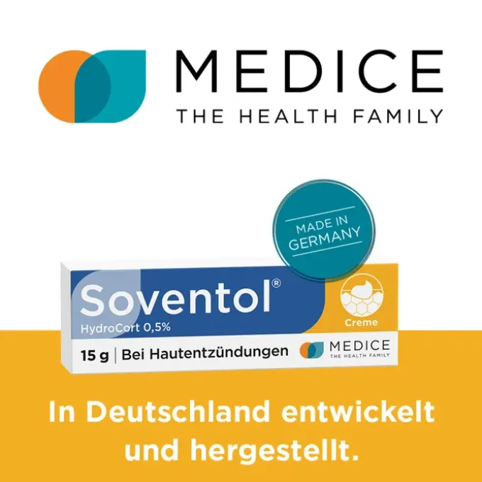 SOVENTOL Hydrocort 0,5% Creme 15 g