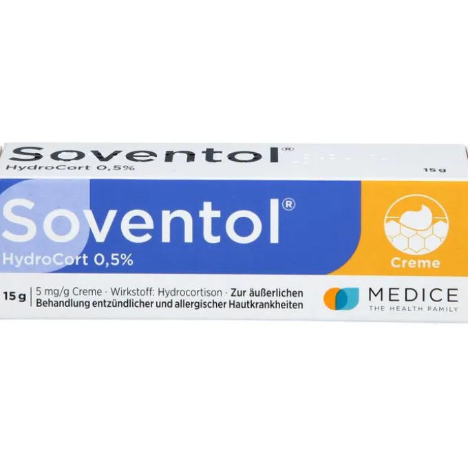 SOVENTOL Hydrocort 0,5% Creme 15 g