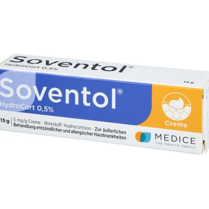 SOVENTOL Hydrocort 0,5% Creme 15 g