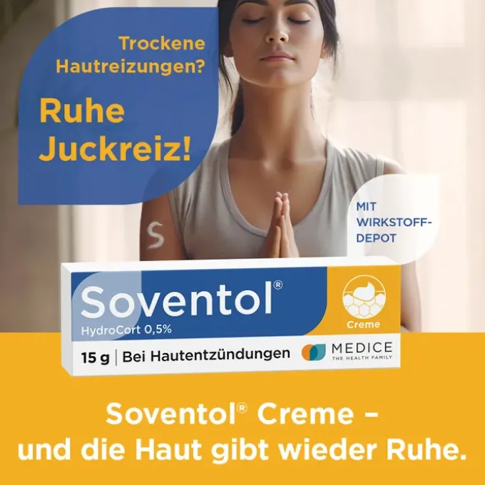 SOVENTOL Hydrocort 0,5% Creme 15 g