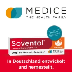 SOVENTOL Hydrocortisonacetat 0,25% Creme 20 g