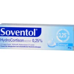 SOVENTOL Hydrocortisonacetat 0,25% Creme 20 g