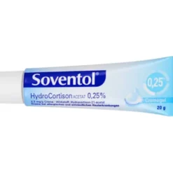 SOVENTOL Hydrocortisonacetat 0,25% Creme 20 g