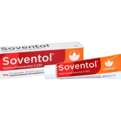 SOVENTOL Hydrocortisonacetat 0,25% Creme 20 g