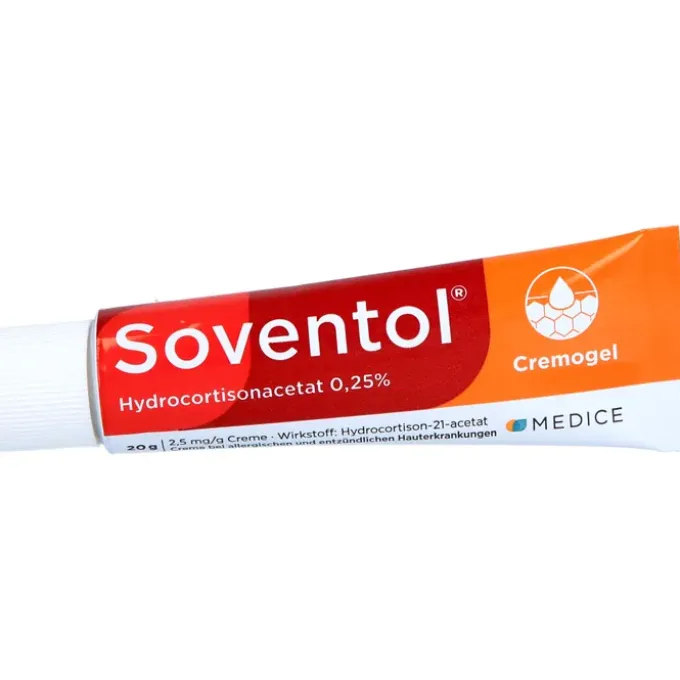 SOVENTOL Hydrocortisonacetat 0,25% Creme 20 g