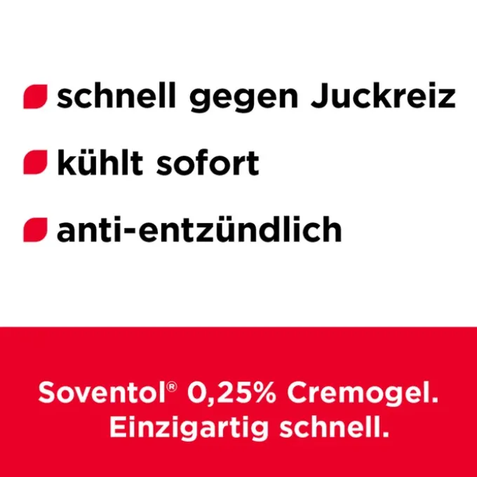 SOVENTOL Hydrocortisonacetat 0,25% Creme 20 g