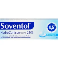 SOVENTOL Hydrocortisonacetat 0,5% Creme 15 g