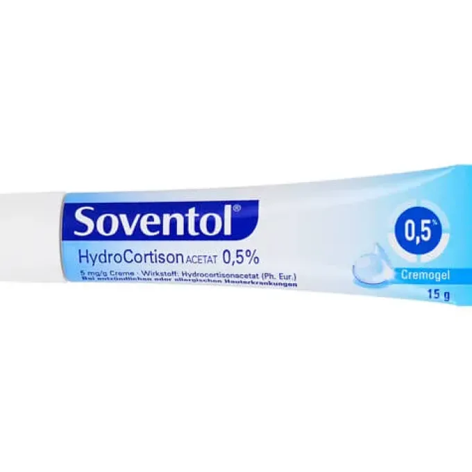 SOVENTOL Hydrocortisonacetat 0,5% Creme 15 g
