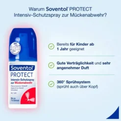 SOVENTOL PROTECT Intensiv-Schutzspray Mückenabwehr 100 ml