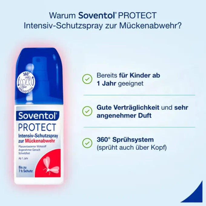 SOVENTOL PROTECT Intensiv-Schutzspray Mückenabwehr 100 ml
