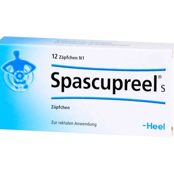 SPASCUPREEL S Suppositorien 12 St