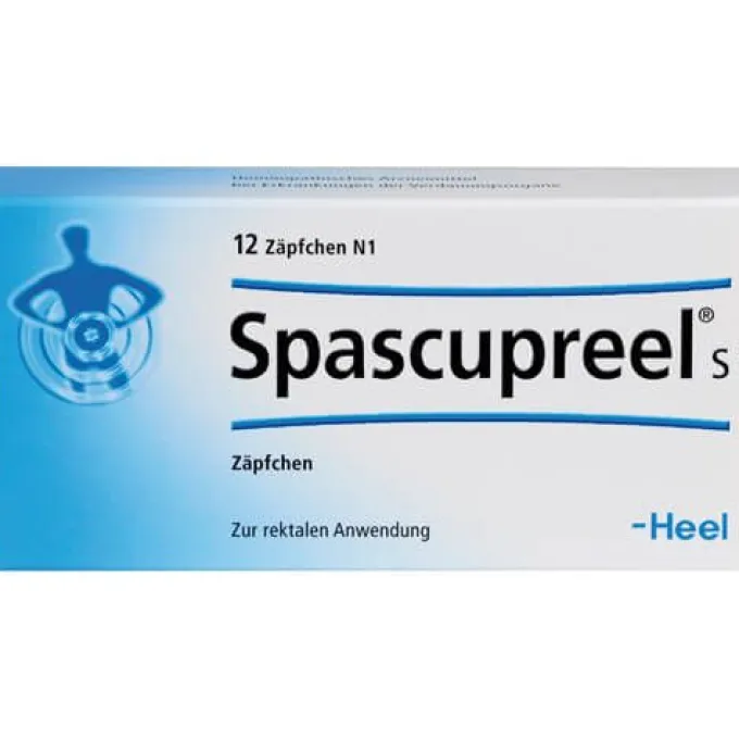 SPASCUPREEL S Suppositorien 12 St