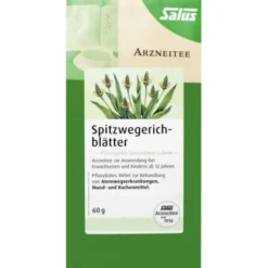 SPITZWEGERICHBLÄTTER Arzneitee Bio Salus 60 g
