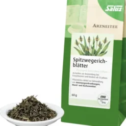 SPITZWEGERICHBLÄTTER Arzneitee Bio Salus 60 g