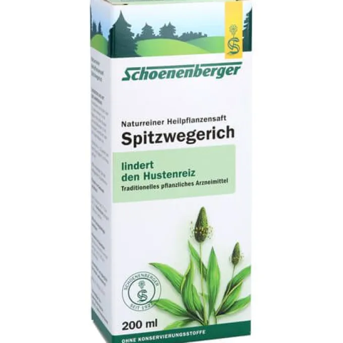 SPITZWEGERICHSAFT Schoenenberger 200 ml