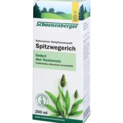 SPITZWEGERICHSAFT Schoenenberger 200 ml