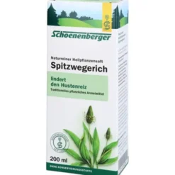 SPITZWEGERICHSAFT Schoenenberger 200 ml