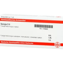 SPONGIA D 6 Ampullen 8X1 ml