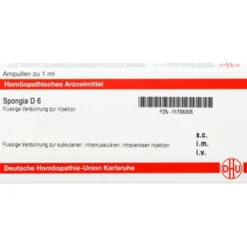 SPONGIA D 6 Ampullen 8X1 ml