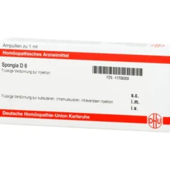SPONGIA D 6 Ampullen 8X1 ml