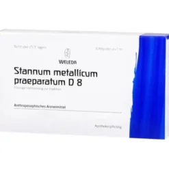 STANNUM METALLICUM praeparatum D 8 Ampullen 8X1 ml