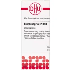 STAPHISAGRIA C 1000 Globuli 10 g