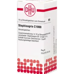 STAPHISAGRIA C 1000 Globuli 10 g