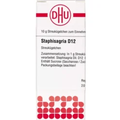 STAPHISAGRIA D 12 Globuli 10 g