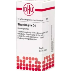 STAPHISAGRIA D 4 Globuli 10 g