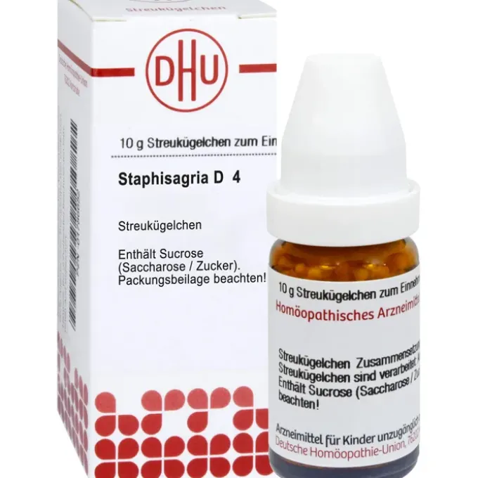 STAPHISAGRIA D 4 Globuli 10 g