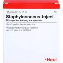 STAPHYLOCOCCUS INJEEL Ampullen 10 St